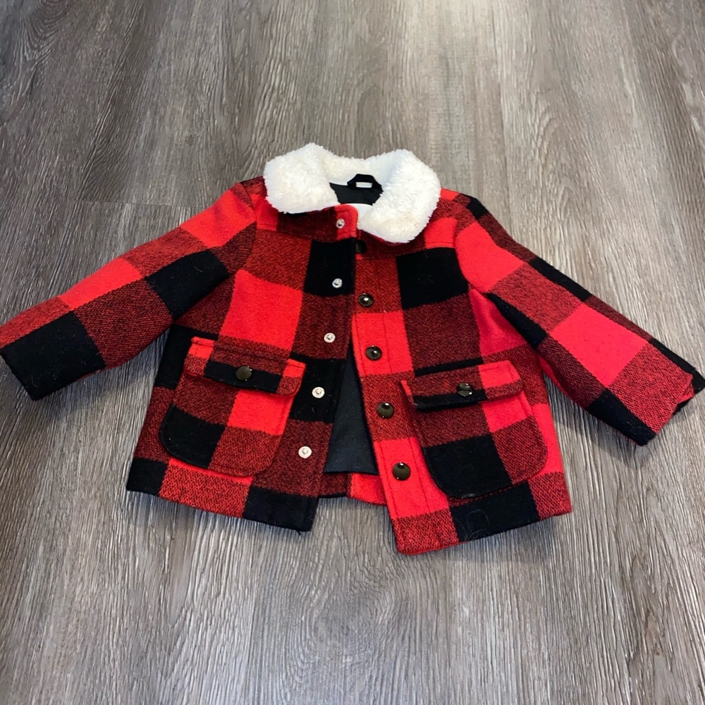 Cat & Jack Buffalo Plaid Jacket